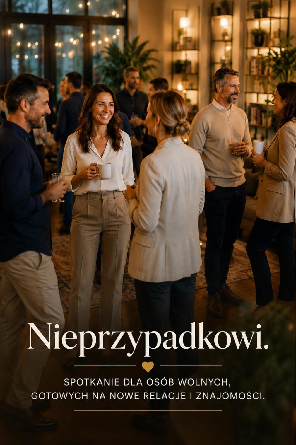 NIEPRZYPADKOWI | WROCŁAW Kameralne spotkanie dla osób wolnych 35+, gotowych na nowe relacje i znajomości